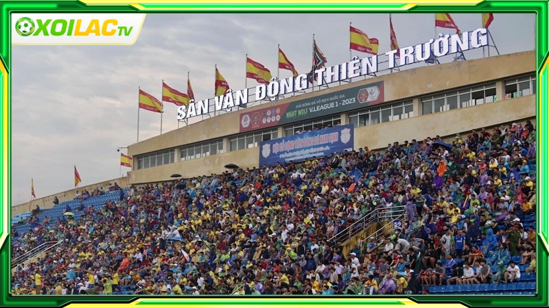 Quá trình hình thành và phát triển của sân vận động Thiên Trường